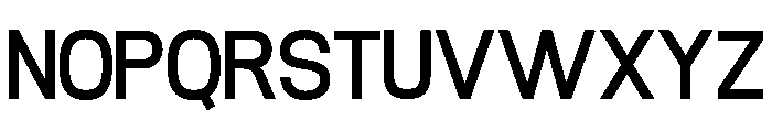 Morain-Bold Font UPPERCASE