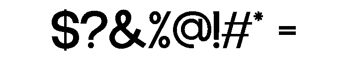 Morain Extra Bold Font OTHER CHARS