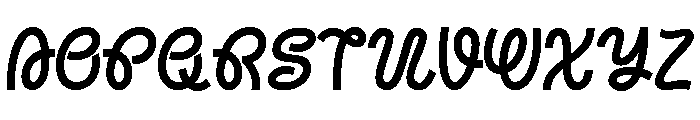 Morain Extra Bold Font LOWERCASE