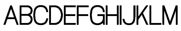 Morain Extra Light Font UPPERCASE