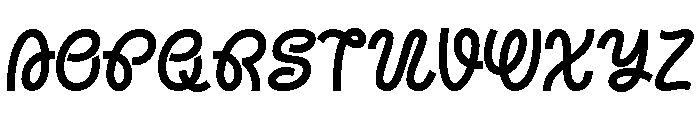 Morain-ExtraBold Font LOWERCASE