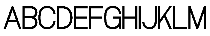 Morain-ExtraLight Font UPPERCASE