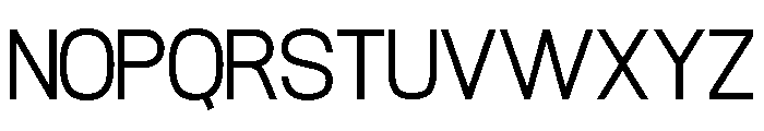 Morain-ExtraLight Font UPPERCASE