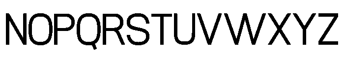 Morain-Light Font UPPERCASE