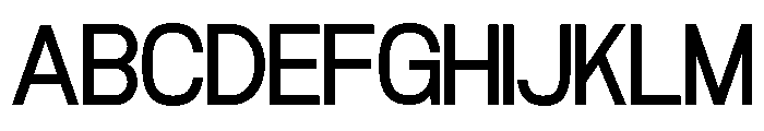 Morain-Medium Font UPPERCASE