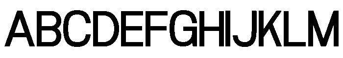 Morain Semi Bold Font UPPERCASE
