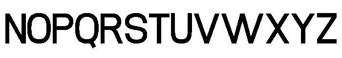Morain Semi Bold Font UPPERCASE