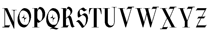 Morant Chastor Regular Font UPPERCASE