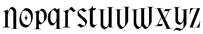 Morant Chastor Regular Font LOWERCASE