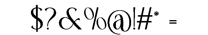 Moras-Regular Font OTHER CHARS