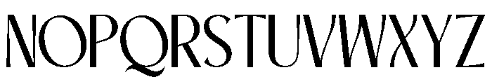 Moras-Regular Font UPPERCASE