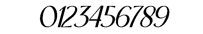 MorasSlant-Regular Font OTHER CHARS