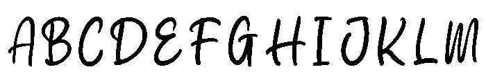 Moratha Font UPPERCASE