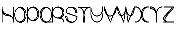 Morbaizy Black Condensed Reg Font UPPERCASE