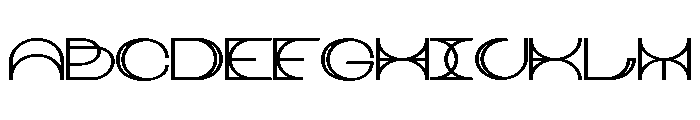 Morbaizy Black Expanded Regular Font UPPERCASE