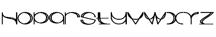 Morbaizy Black Expanded Regular Font LOWERCASE