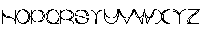 Morbaizy Bold Regular Font UPPERCASE
