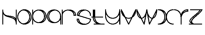 Morbaizy Bold Regular Font LOWERCASE