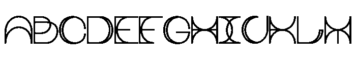 Morbaizy Book Regular Font UPPERCASE