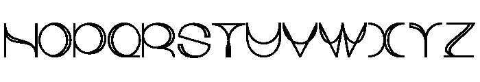 Morbaizy Book Regular Font UPPERCASE