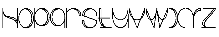 Morbaizy Condensed Reguler Reg Font LOWERCASE
