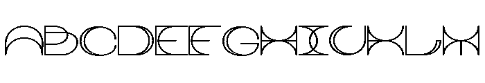 Morbaizy Expanded Reguler Reg Font UPPERCASE