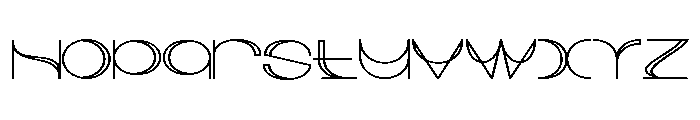 Morbaizy Expanded Reguler Reg Font LOWERCASE