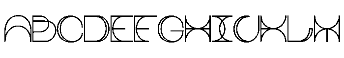 Morbaizy Reguler Regular Font UPPERCASE