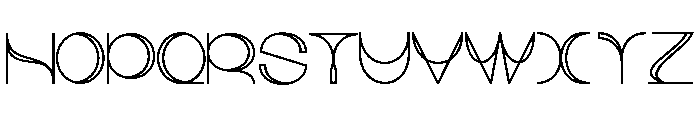 Morbaizy Reguler Regular Font UPPERCASE