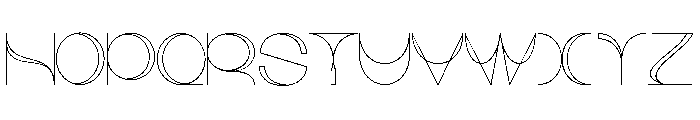 Morbaizy Thin Regular Font UPPERCASE