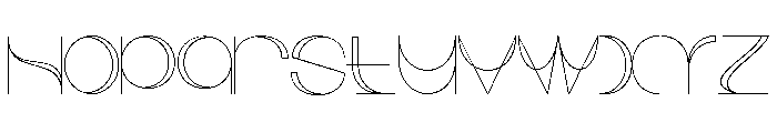 Morbaizy Thin Regular Font LOWERCASE
