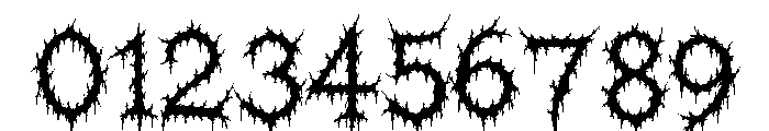 Morbid Spire Font OTHER CHARS
