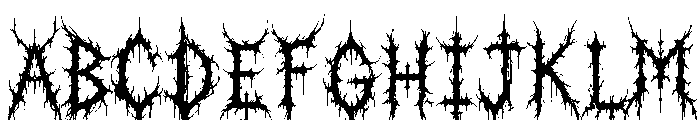 Morbid Spire FONT
