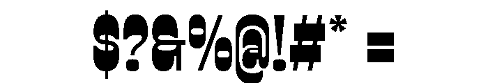 Mordash Regular Font OTHER CHARS