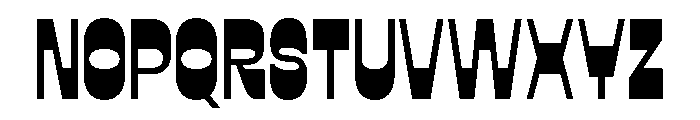 Mordash Regular Font UPPERCASE