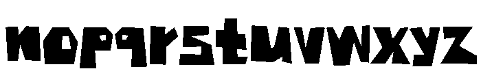 More Agone Regular Font LOWERCASE