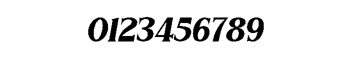 More Christmas Italic Font OTHER CHARS