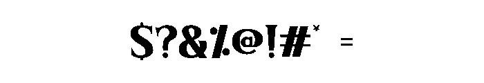 More Christmas Regular Font OTHER CHARS
