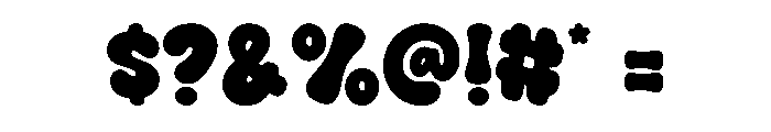 More Regular Font OTHER CHARS