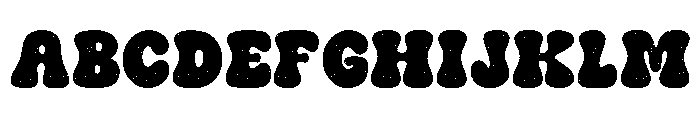 More Regular Font UPPERCASE