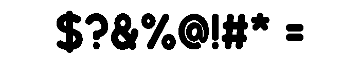 Morecat Font OTHER CHARS