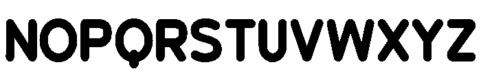 Morecat Font UPPERCASE
