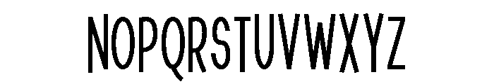Moregano Font LOWERCASE