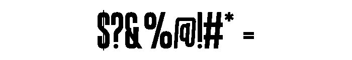 Morein Regular Font OTHER CHARS