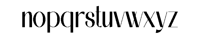 Morelia-Regular Font LOWERCASE