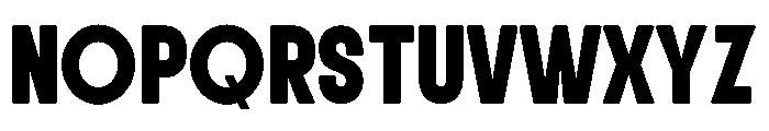 Morenh Regular Font LOWERCASE
