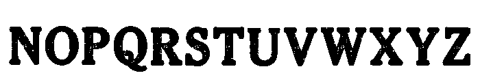 Moreno Vintage Regular Font UPPERCASE