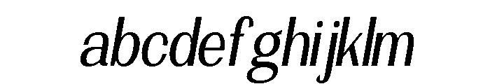 Morenta Med Slant Cond FONT