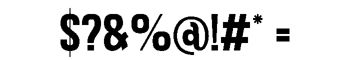 Moreus Regular Font OTHER CHARS