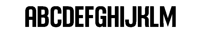 Moreus Regular Font UPPERCASE